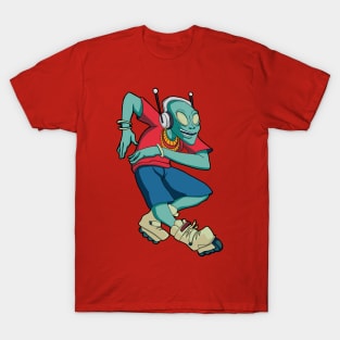 Skating ALIEN T-Shirt